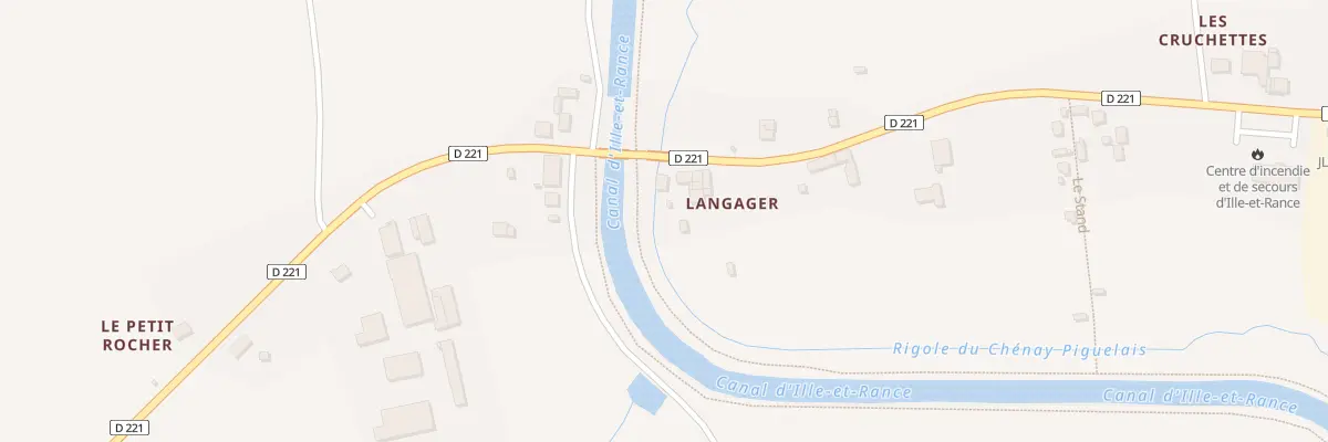 Plan du 5592 Langage à Montreuil-sur-Ille