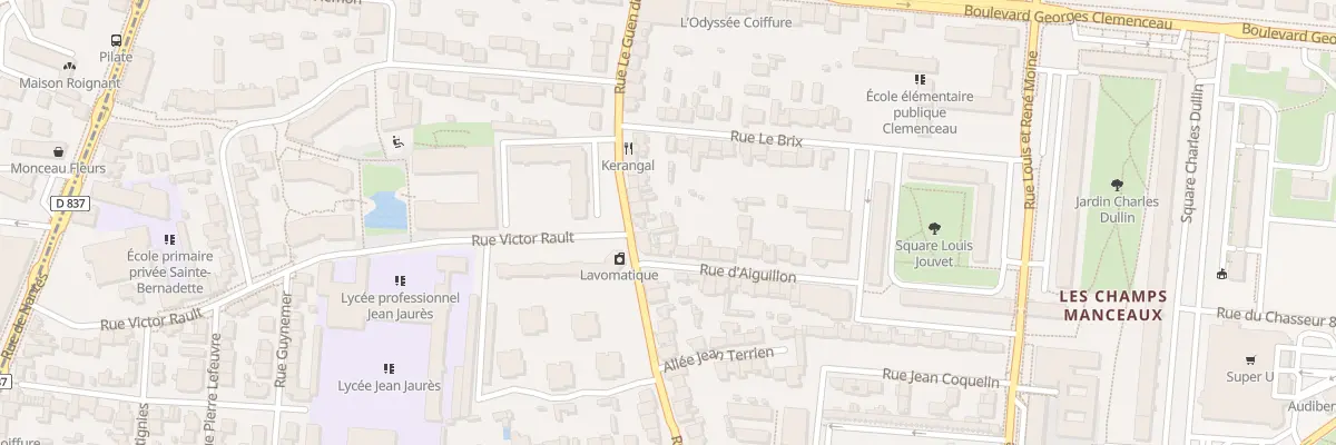 Plan du 49B Rue Le Guen de Kérangal à Rennes