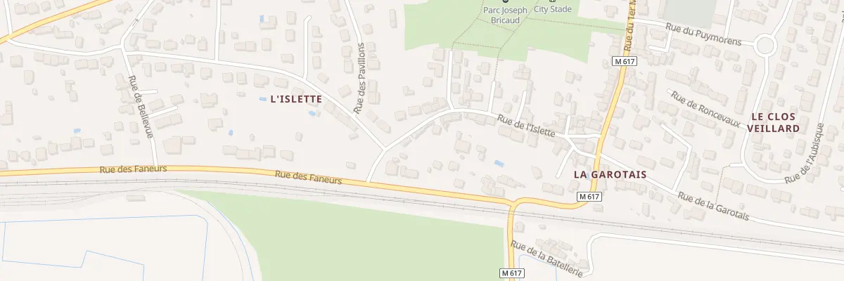 Plan du 25 Rue de l’Islette à Couëron