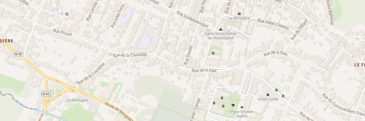 Plan du 30 Rue Tessier à La Montagne
