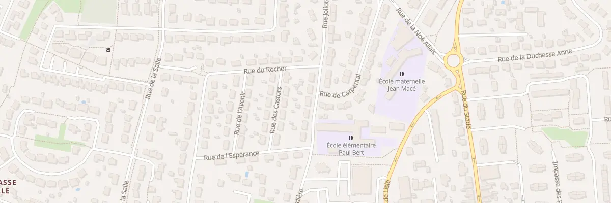 Plan du 7 Rue Joliot Curie à Couëron