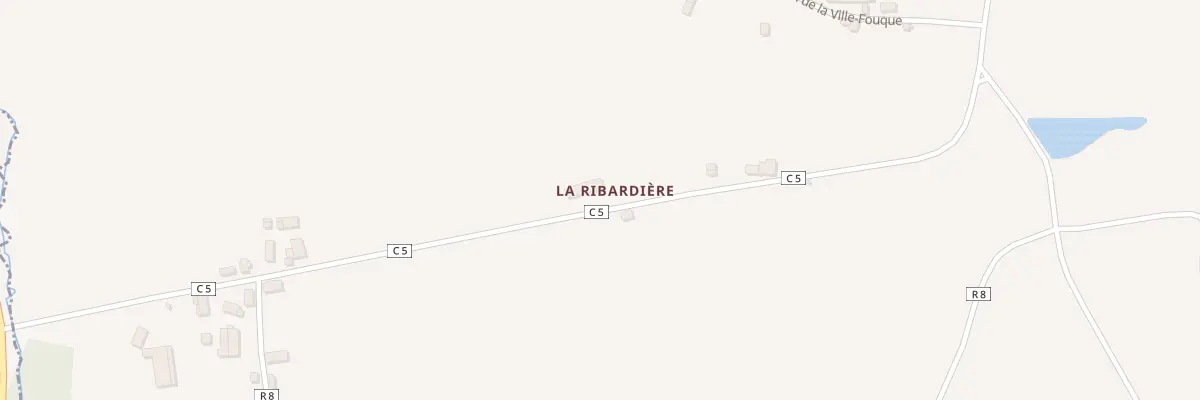 Plan du 5135 La Ribardiere à Broualan
