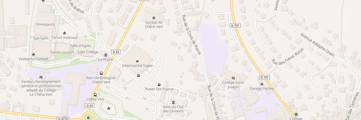 Plan du 29B Rue de la Croix de Pierre à Bain-de-Bretagne