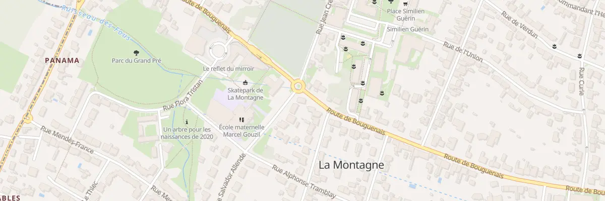 Plan du 147 Rte de Bouguenais à La Montagne