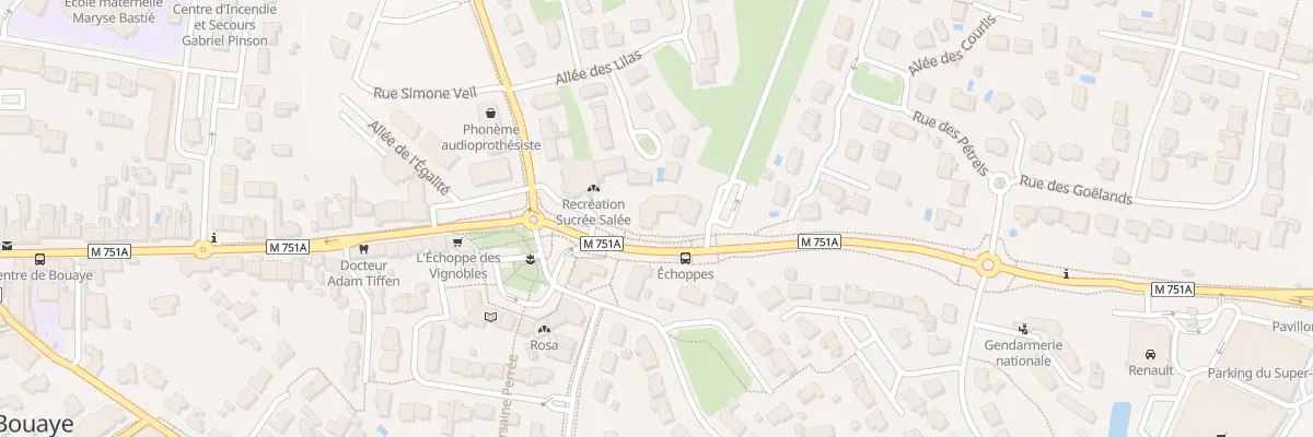 Plan du 72 Rue de Nantes à Bouaye