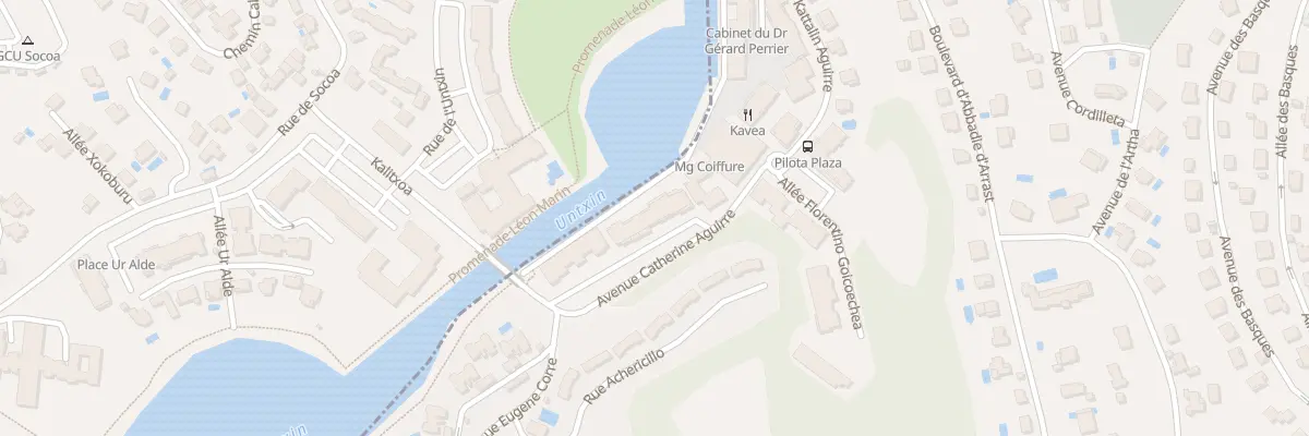 Plan du 22 Rue Kattalin Aguirre à Ciboure