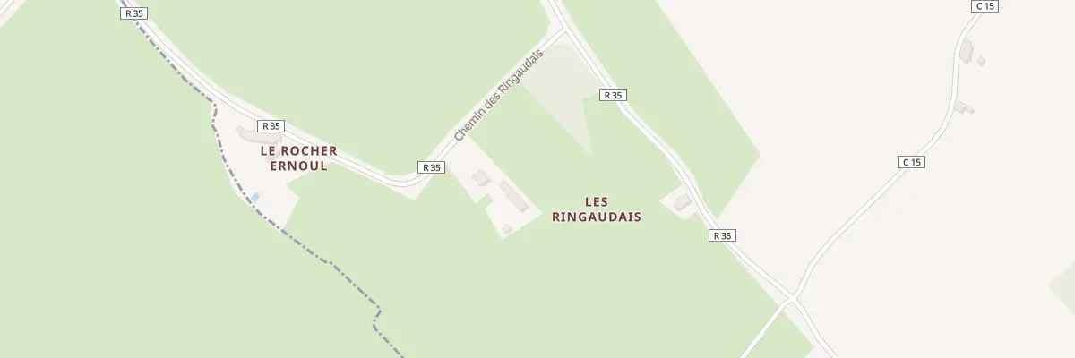 Plan du 5 Les Ringaudais à Saint-Broladre