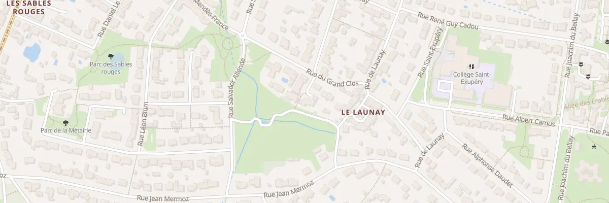Plan du 7 Rue du Grand Clos à La Montagne