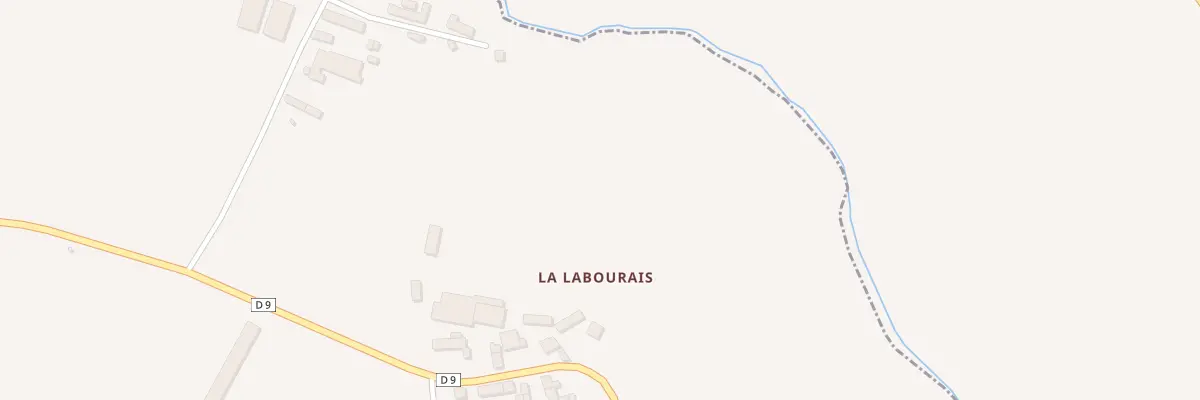 Plan du 5013 Le Labourais à Cuguen