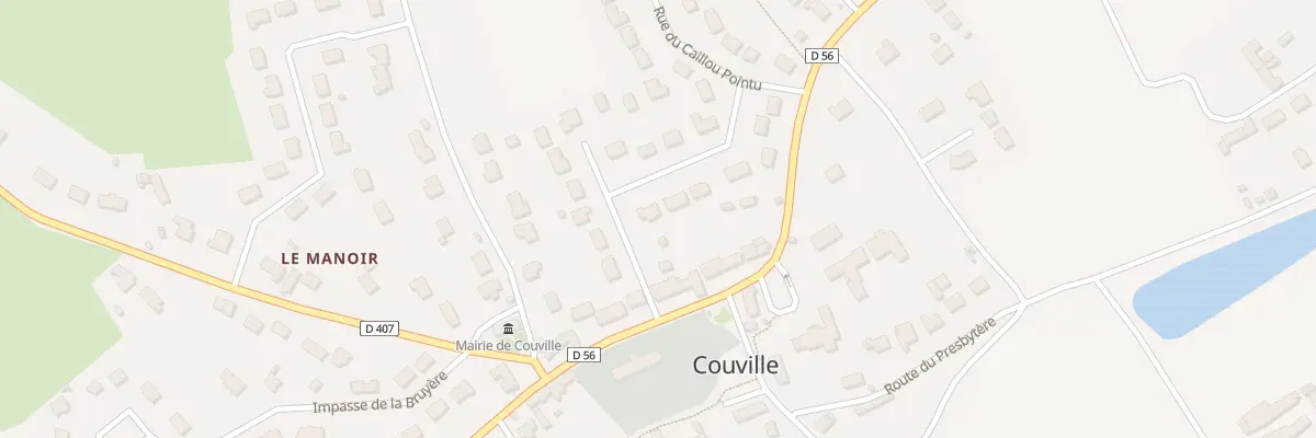 Plan du 41 Rue du Caillou Pointu à Couville