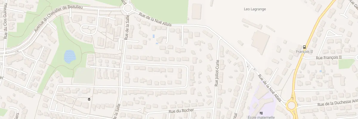 Plan du 33 Rue des Colibris à Couëron