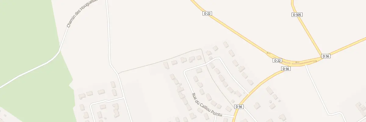 Plan du 22 Rue du Caillou Pointu à Couville
