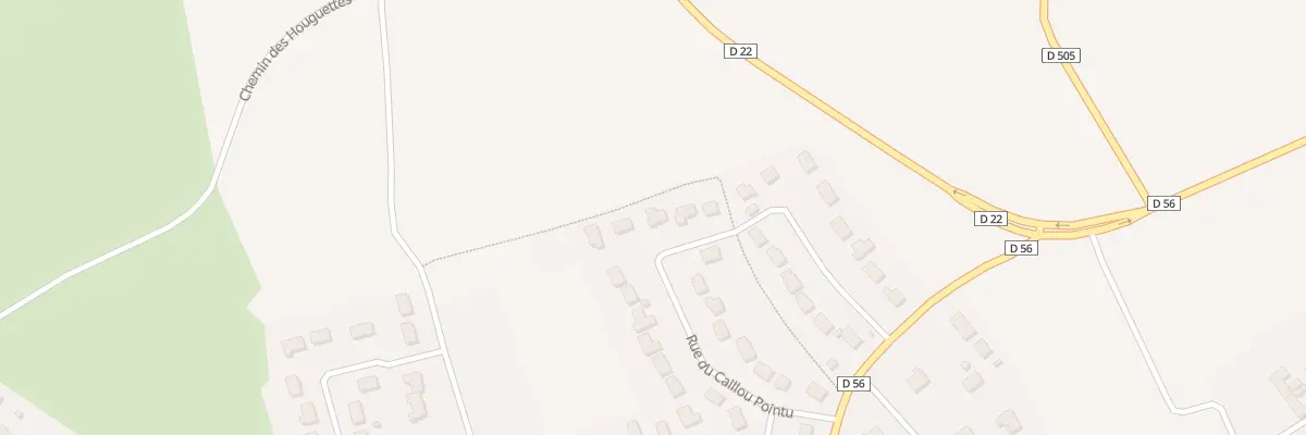 Plan du 22 Rue du Caillou Pointu à Couville