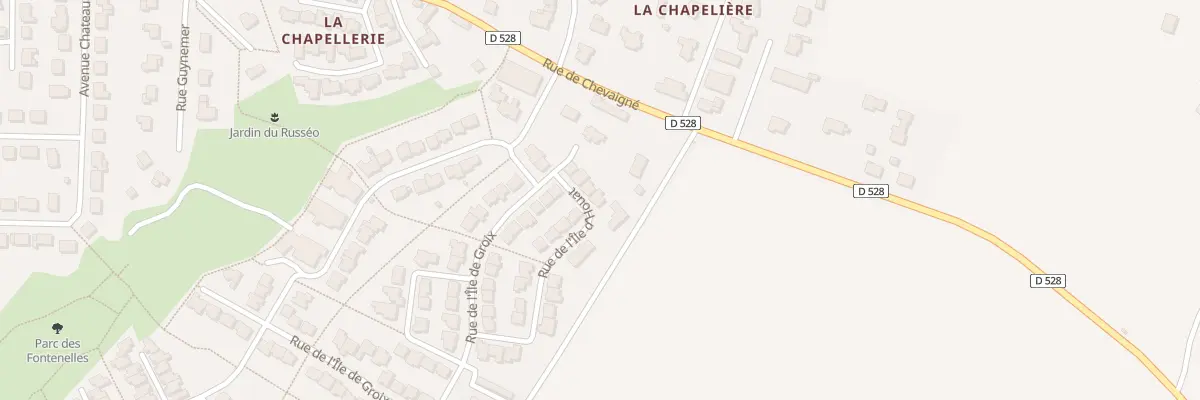 Plan du 24 Rue de l’Ile de Houat à Melesse