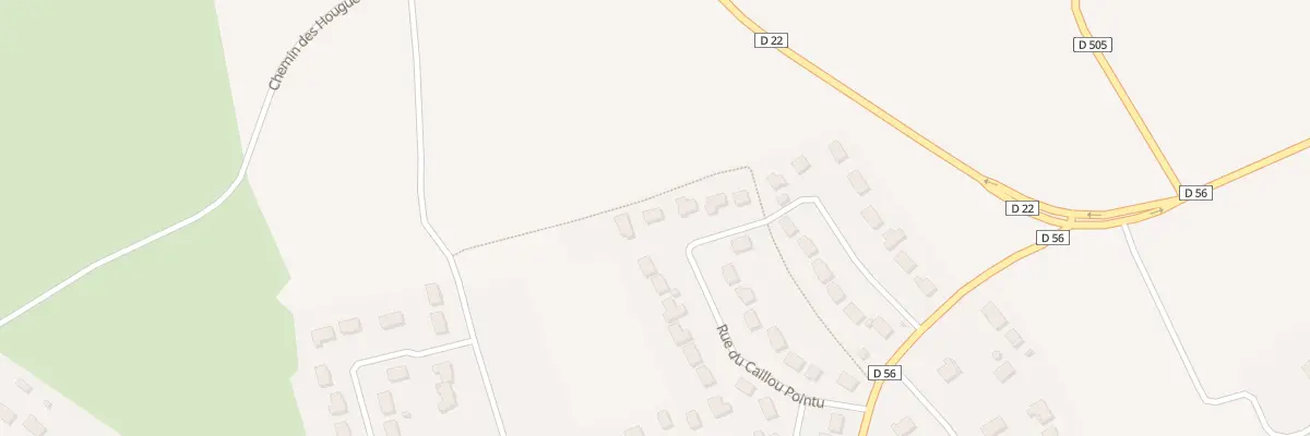 Plan du 24 Rue du Caillou Pointu à Couville