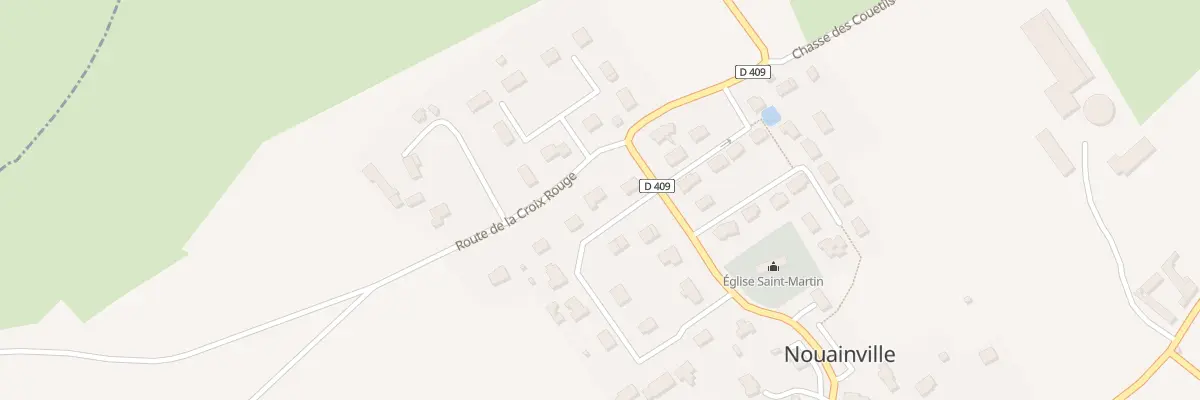 Plan du 10 Hameau de l’Eglise à Nouainville