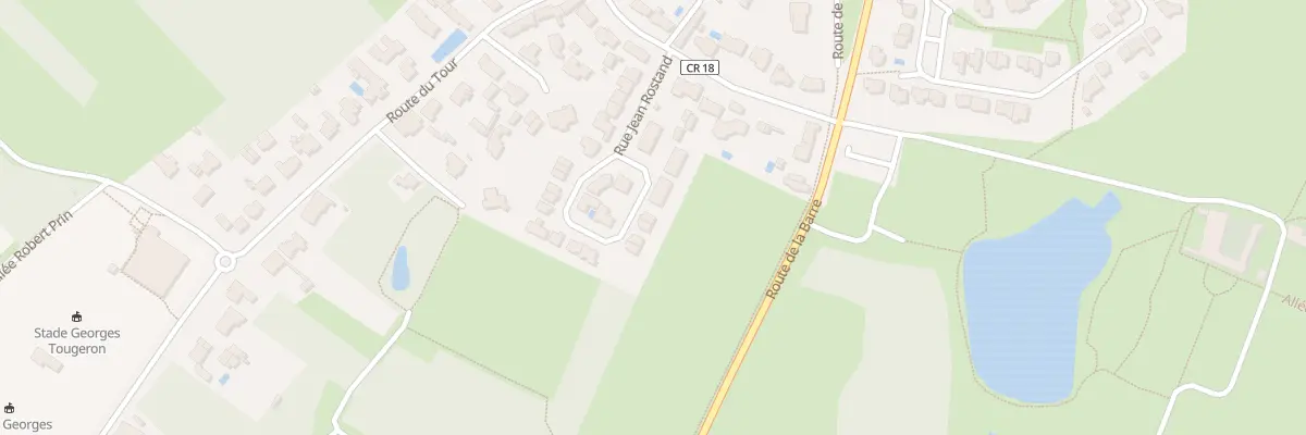 Plan du 40 Rue Jean Rostand à Bouaye