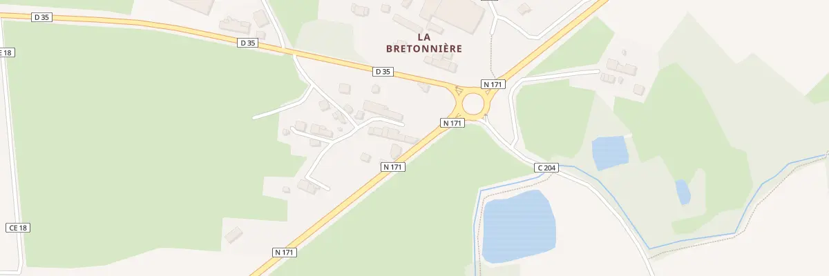 Plan du 63 La Bretonnière à La Grigonnais