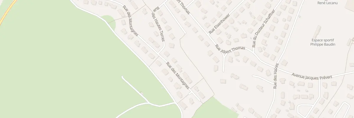 Plan du 15 Rue des Montagnes à Cherbourg-en-Cotentin