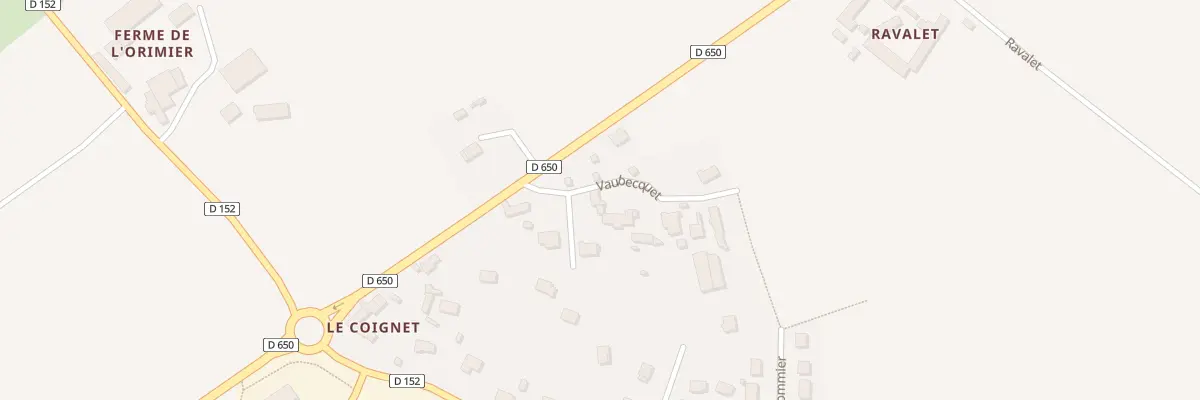 Plan du 12 Le Vaubecquet à Sideville