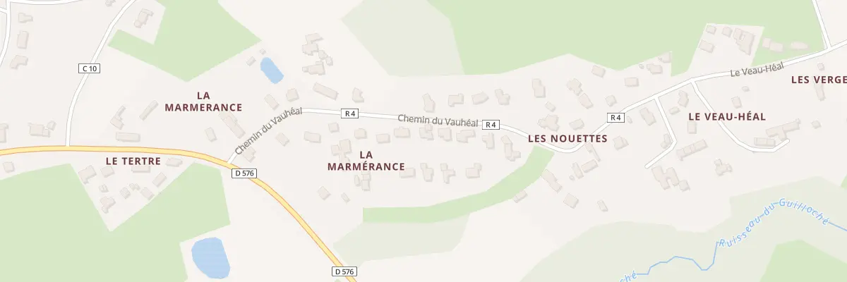 Plan du 3 Les Nouettes à Baguer-Pican