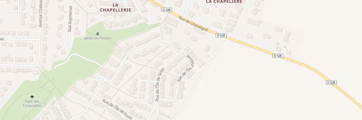 Plan du 50 Rue de l’Ile de Groix à Melesse