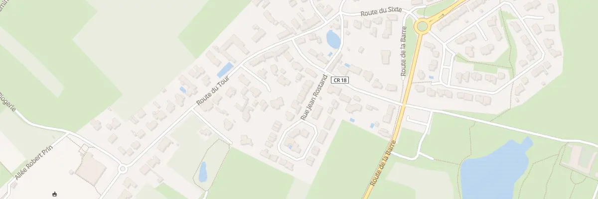 Plan du 8 Rue Jean Rostand à Bouaye