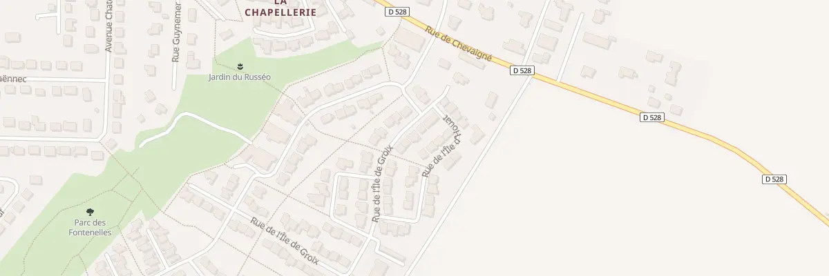 Plan du 46 Rue de l’Ile de Groix à Melesse