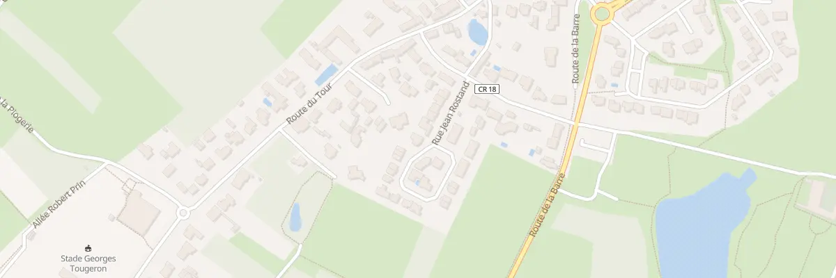 Plan du 12 Rue Jean Rostand à Bouaye