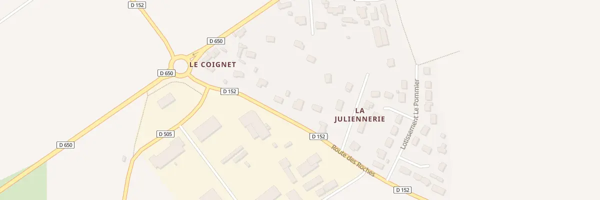 Plan du 7 Rte des Roches à Sideville