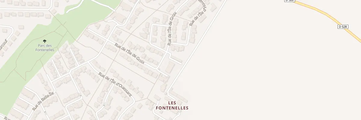 Plan du 28D Rue de l’Ile de Groix à Melesse