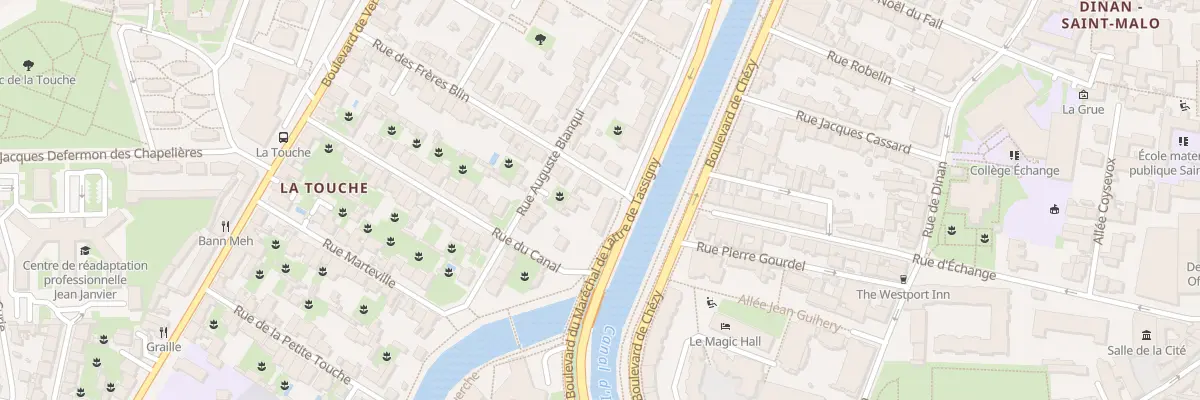 Plan du 40 Rue des Frères Blin à Rennes