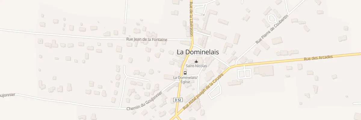 Plan du 11 Rue Anne de Bretagne à La Dominelais