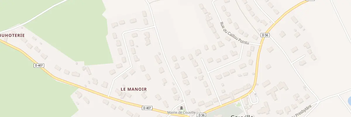 Plan du 12 Le Manoir à Couville