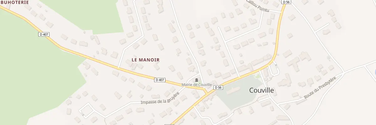 Plan du 1A Le Manoir à Couville