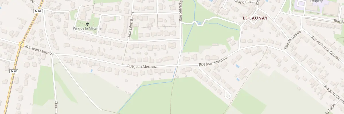 Plan du 66 Rue Jean Mermoz à La Montagne