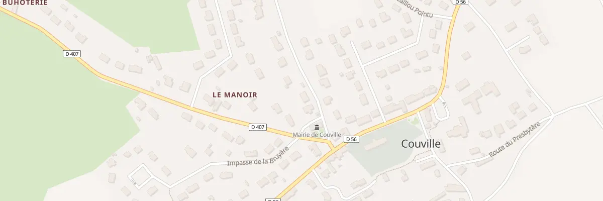 Plan du 1A Le Manoir à Couville