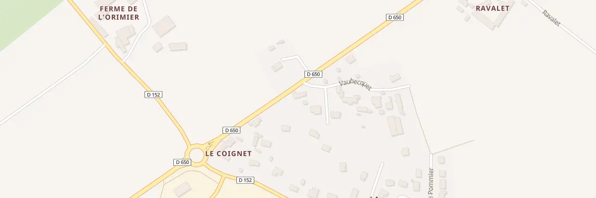Plan du 2 Le Vaubecquet à Sideville