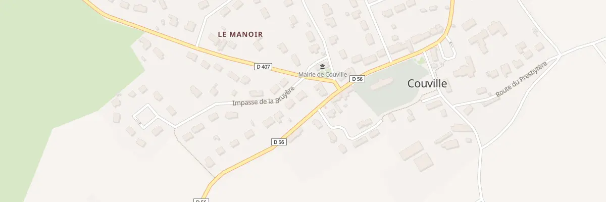 Plan du 1 Imp de la Bruyere à Couville