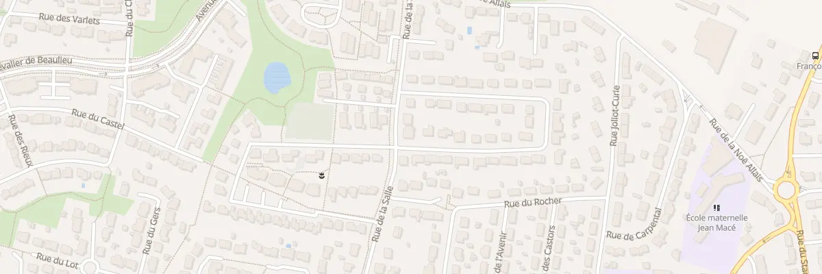 Plan du 2 Rue des Colibris à Couëron