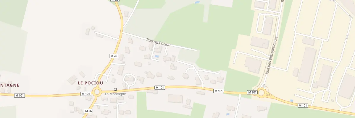 Plan du 24 Rue du Pociou à Couëron