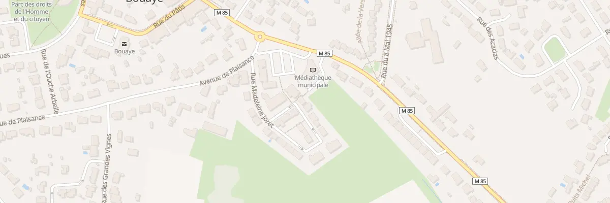 Plan du 28 Rue Madeleine Joret à Bouaye
