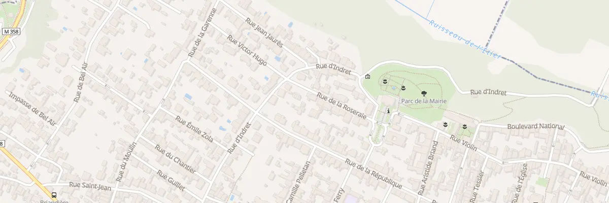 Plan du 9 Rue d’Indret à La Montagne