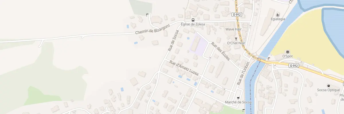 Plan du 29 Rue de Socoa à Urrugne