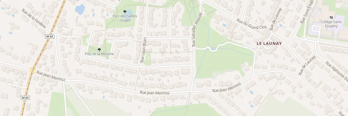 Plan du 6 Rue des Champs Thébaud à La Montagne