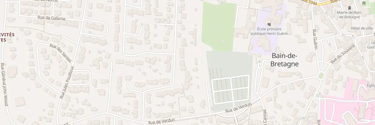 Plan du 27 Rue Charles Richelot à Bain-de-Bretagne