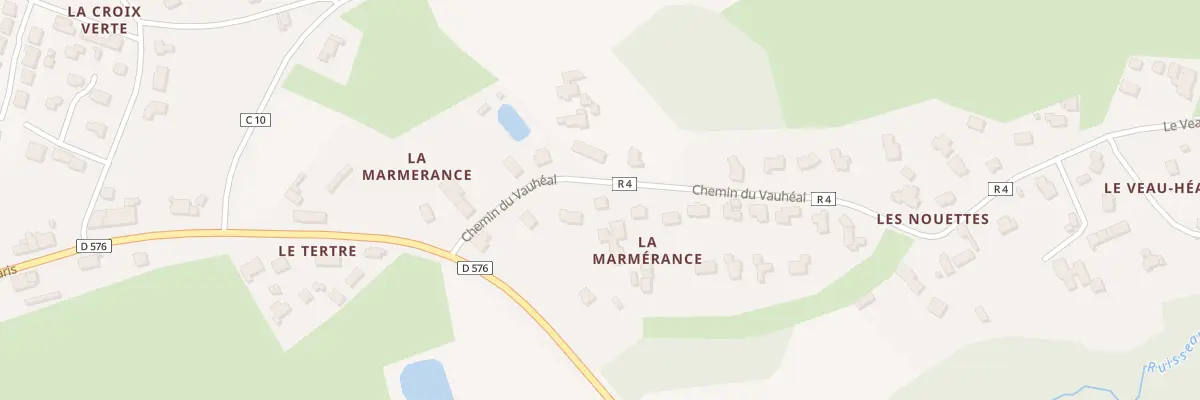 Plan du 4C La Marmerance à Baguer-Pican