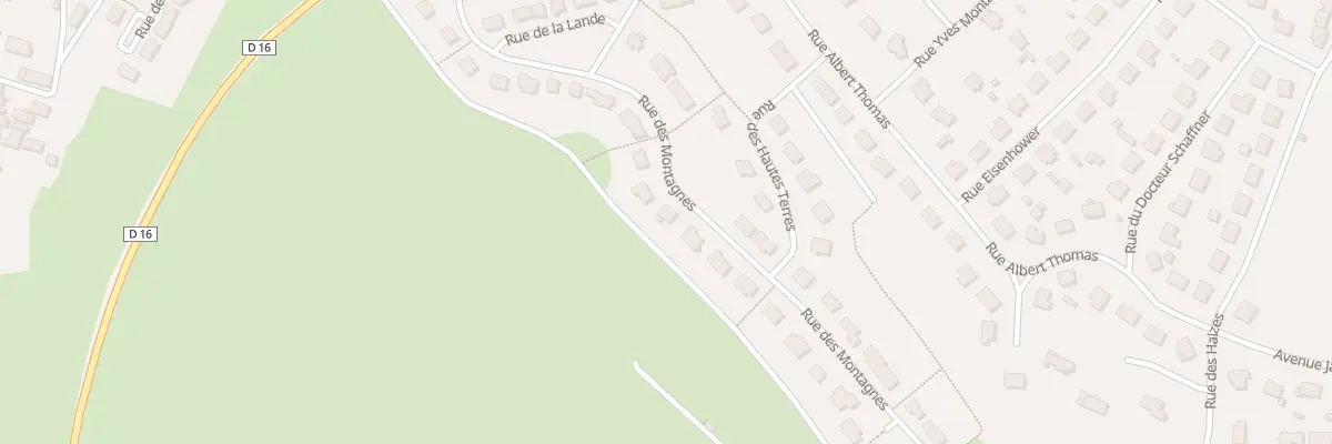 Plan du 24 Rue des Montagnes à Cherbourg-en-Cotentin