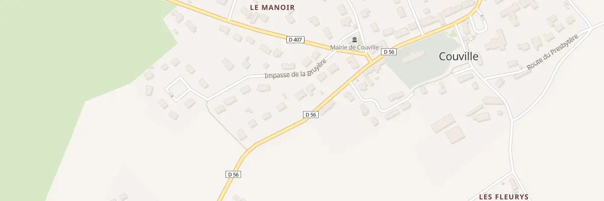 Plan du 7 Imp de la Bruyere à Couville