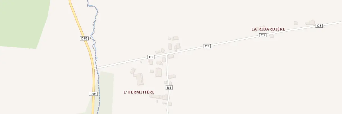 Plan du 5141 L’Hermitiere à Broualan